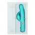 Pillow Talk Lively - vibratore turquoise, ricaricabile con stimolatore clitorideo