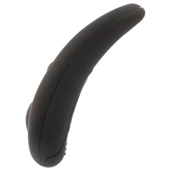 Naked Addiction Thrusting 9 - vibratore spingente realistico - nero 23cm
