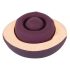 Belou - Massaggiatore vulva ricaricabile violetto con vibrazione rotante