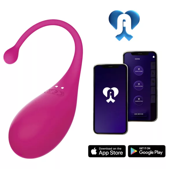 Adrien Lastic Palpitation - ovetto vibrante controllabile - silicone rosa