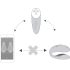 We-Vibe Chorus - vibratore coppia ricaricabile intelligente - arancione