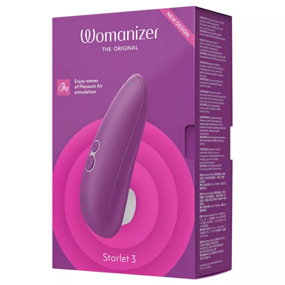 Womanizer Starlet 3 - stimolatore clitorideo a onde d’aria - viola