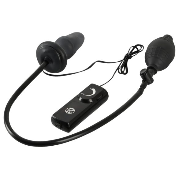 You2Toys - vibratore anale gonfiabile - silicone nero