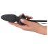 You2Toys - vibratore anale gonfiabile - silicone nero