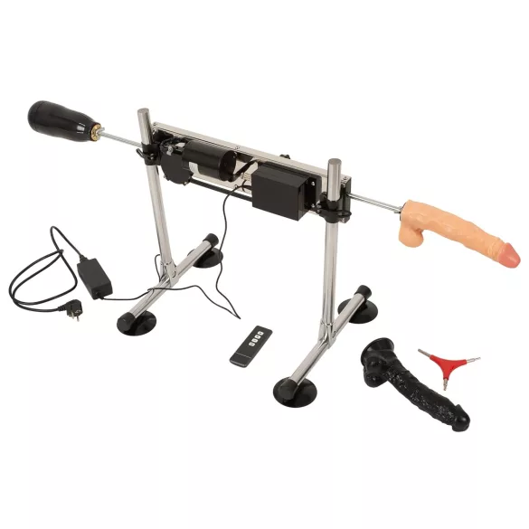 The Banger Fucking Machine - doppia sex machine + 2 dildo e 1 vagina artificiale