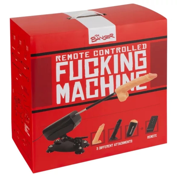 The Banger Fucking Machine - macchina del sesso + 2 dildo e 1 vagina artificiale