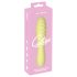 Cuties Mini 3 - vibratore giallo, ricaricabile e impermeabile