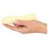 Cuties Mini 3 - vibratore giallo, ricaricabile e impermeabile