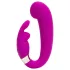 Happyrabbit - vibratore punto G mini con clitoride - ricaricabile - viola
