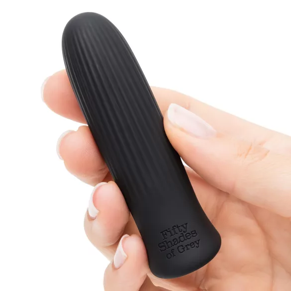 Fifty Shades of Grey - mini vibratore bullet vibrante nero