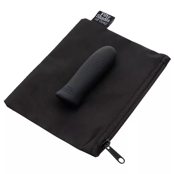 Fifty Shades of Grey - mini vibratore bullet vibrante nero