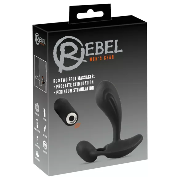 Rebel RC - 2in1 vibratore prostatico (nero)