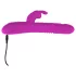SMILE Rabbit - vibratore ricaricabile rotante e spintaneo con rabbit clitorideo (rosa)