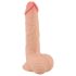 Nature Skin - dildo realistico pelle - 19cm naturale
