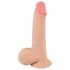 Nature Skin - dildo realistico pelle - 19cm naturale