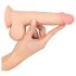 Nature Skin - dildo realistico pelle - 19cm naturale