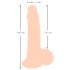 Nature Skin - dildo realistico pelle - 19cm naturale