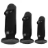 Anos - Set plug anale 3 pezzi - nero