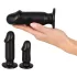 Anos - Set plug anale 3 pezzi - nero