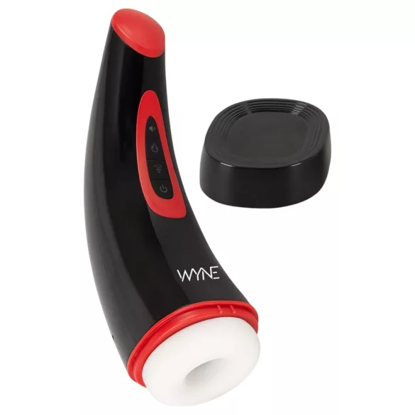 WYNE 03 - masturbatore ricaricabile con vibrazione e suzione (nero)
