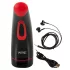 WYNE 03 - masturbatore ricaricabile con vibrazione e suzione (nero)