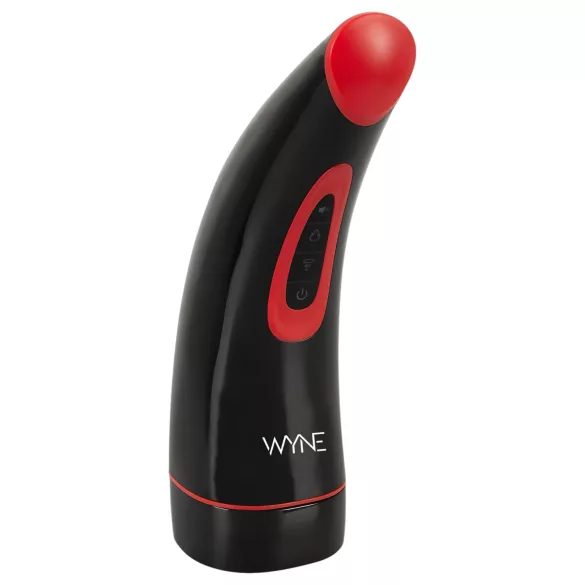 WYNE 03 - masturbatore ricaricabile con vibrazione e suzione (nero)