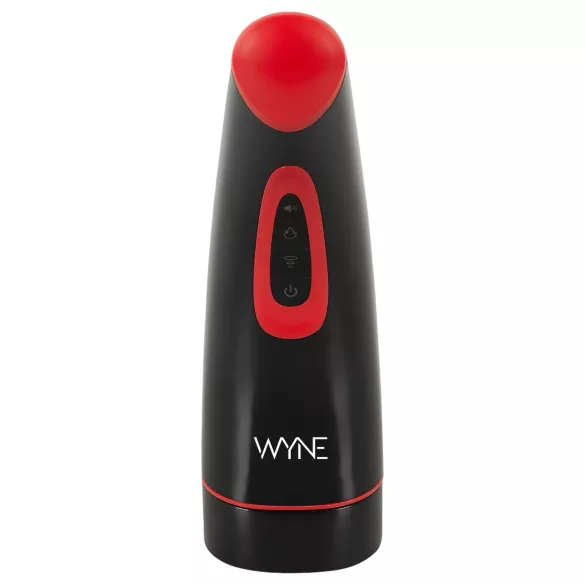 WYNE 03 - masturbatore ricaricabile con vibrazione e suzione (nero)