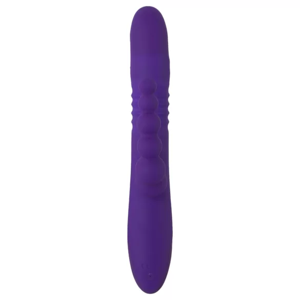 SMILE Triple - vibratore triplo con rotazione e spinta - ricaricabile - viola
