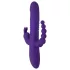 SMILE Triple - vibratore triplo con rotazione e spinta - ricaricabile - viola