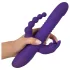 SMILE Triple - vibratore triplo con rotazione e spinta - ricaricabile - viola