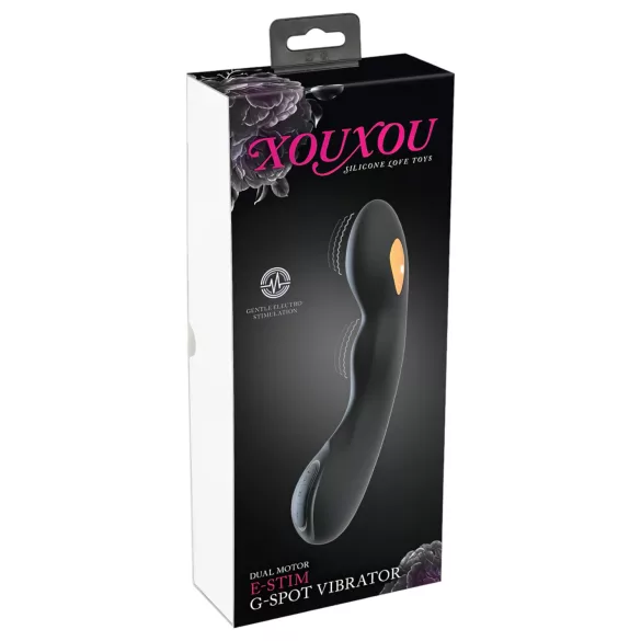 XOUXOU - vibratore punto G ricaricabile impermeabile nero