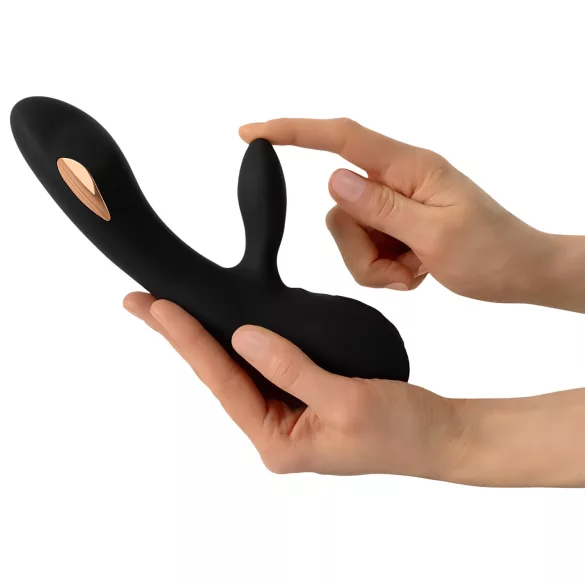 XOUXOU - vibratore clitorideo a impulsi elettrici ricaricabile - nero