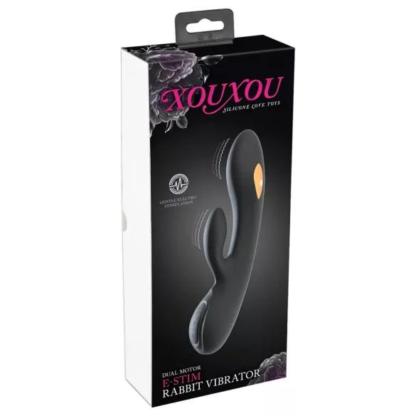 XOUXOU - vibratore clitorideo a impulsi elettrici ricaricabile - nero