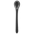 Penis Plug - dilatatore uretrale vibrante ricaricabile 1cm nero