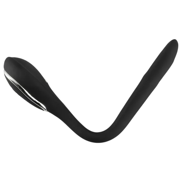 Penis Plug - dilatatore uretrale vibrante ricaricabile 1cm nero