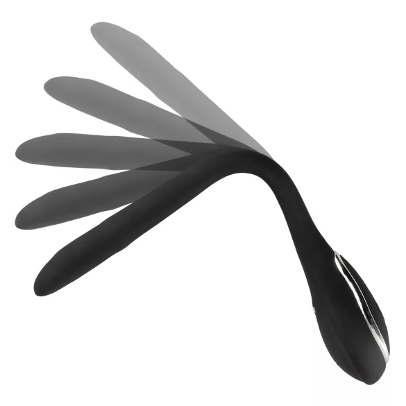 Penis Plug - dilatatore uretrale vibrante ricaricabile 1cm nero