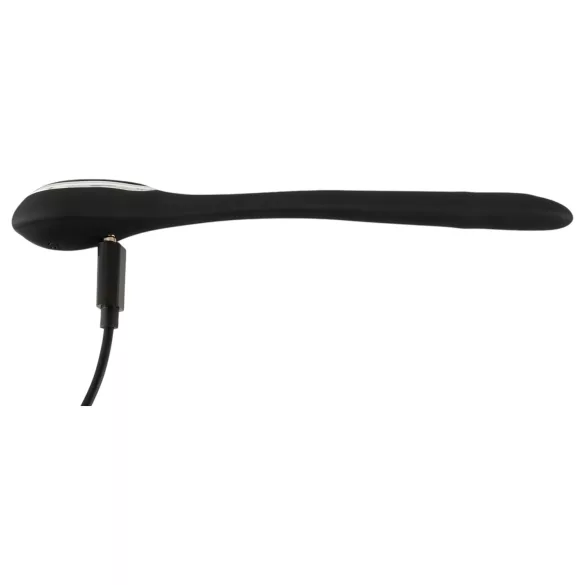 Penis Plug - dilatatore uretrale vibrante ricaricabile 1cm nero