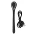 Penis Plug - dilatatore uretrale vibrante ricaricabile 1cm nero