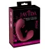 Javida Thumping - vibratore G-Spot e clitoride pulsante (rosso)