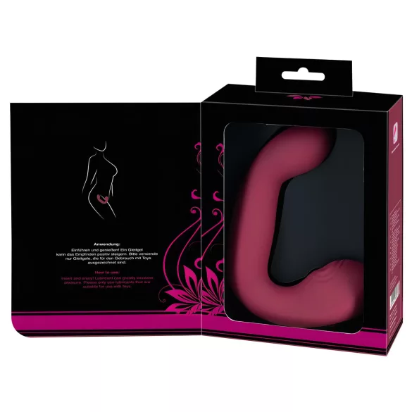 Javida Thumping - vibratore G-Spot e clitoride pulsante (rosso)