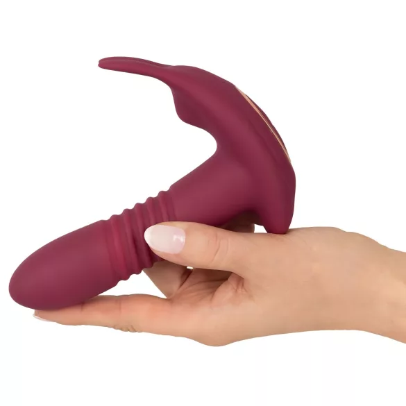 Javida RC - vibratore clitorideo 3 funzioni ricaricabile wireless - rosso