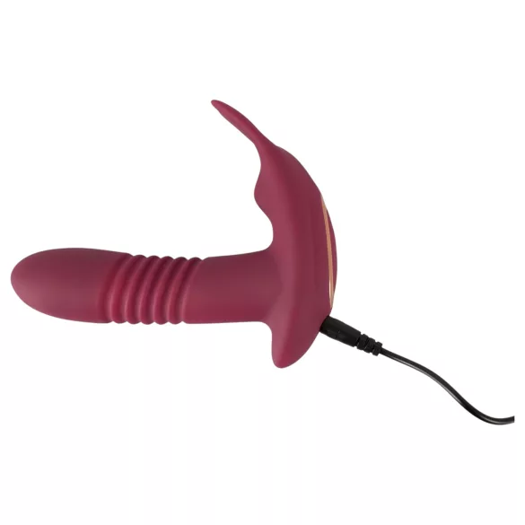 Javida RC - vibratore clitorideo 3 funzioni ricaricabile wireless - rosso
