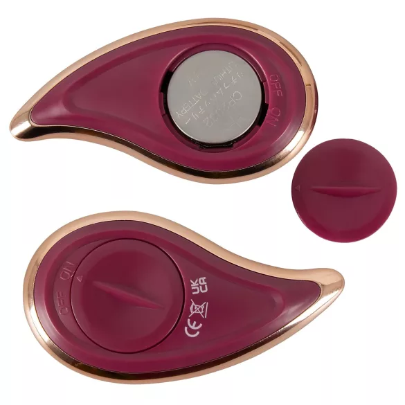 Javida RC - vibratore clitorideo 3 funzioni ricaricabile wireless - rosso
