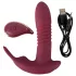 Javida RC - vibratore clitorideo 3 funzioni ricaricabile wireless - rosso