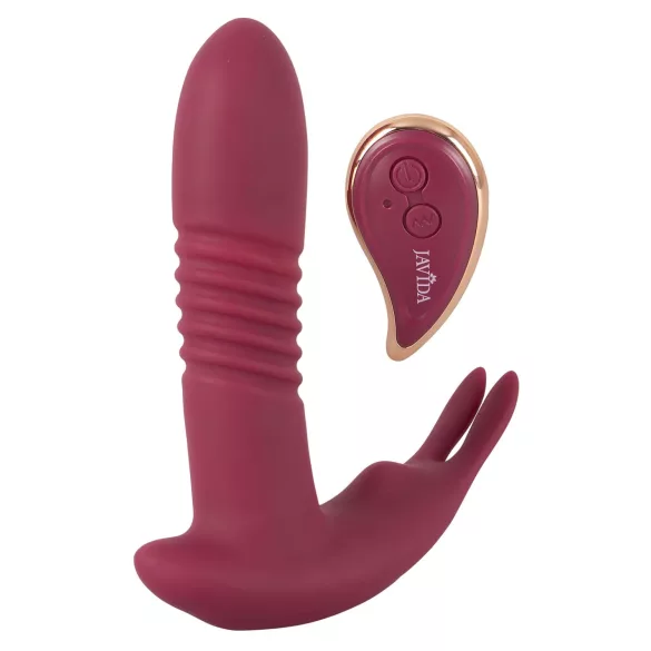 Javida RC - vibratore clitorideo 3 funzioni ricaricabile wireless - rosso