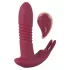 Javida RC - vibratore clitorideo 3 funzioni ricaricabile wireless - rosso
