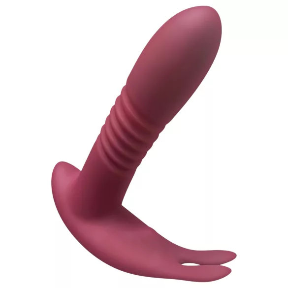 Javida RC - vibratore clitorideo 3 funzioni ricaricabile wireless - rosso
