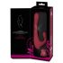 Javida - Vibratore rotante rosso con telecomando e braccio clitorideo
