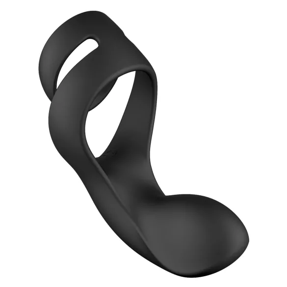 Svakom Benedict - anello fallico vibrante stimolatore perineo - silicone nero