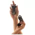 Svakom Benedict - anello fallico vibrante stimolatore perineo - silicone nero